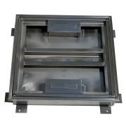Nắp bể nước ngầm inox 304 có gioăng cao su 30×30 cm - Hotline (zalo): 09.3456.9525