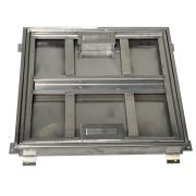 Nắp bể nước ngầm inox 304 có gioăng cao su 40×40 cm - 09.3456.9525